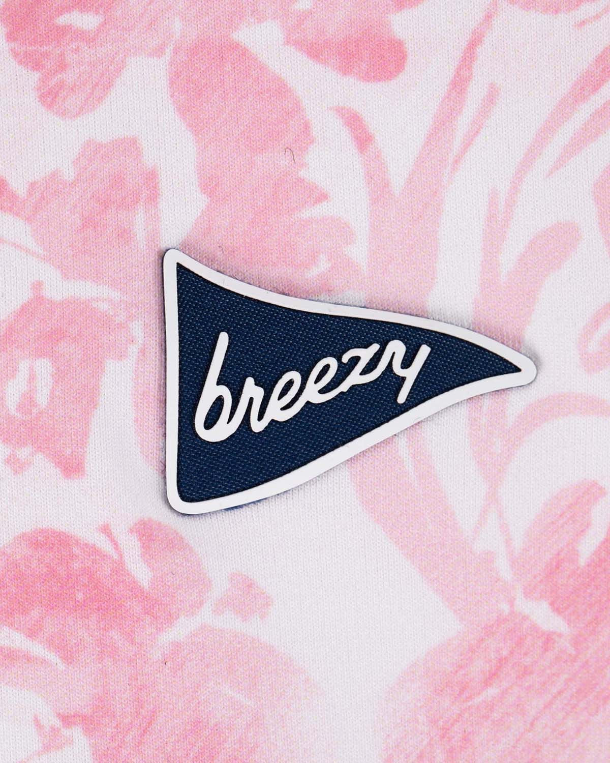 Breezy Performance Polo- The Watercolor Flowers