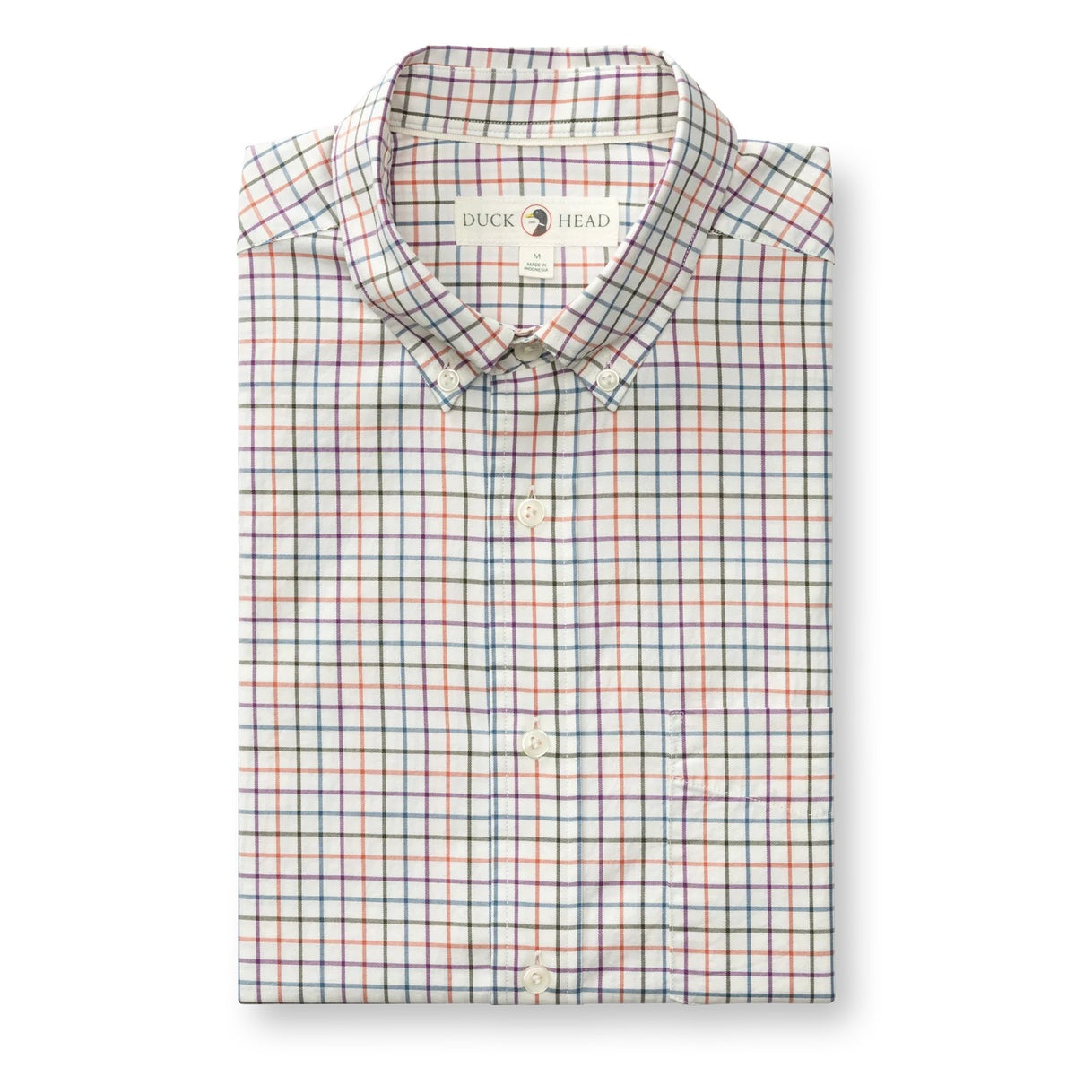Duck Head Cotton Twill Sport Shirt - Weathered Rose
