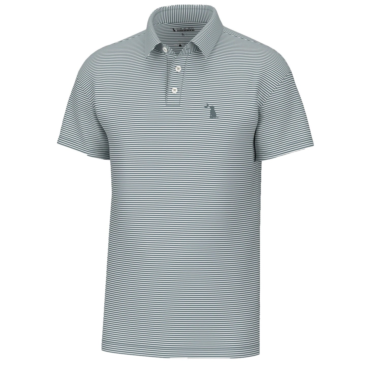Local Boy Driftwood Polo (Smoky Teal)