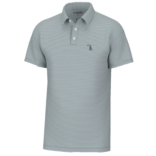 Local Boy Driftwood Polo (Smoky Teal)