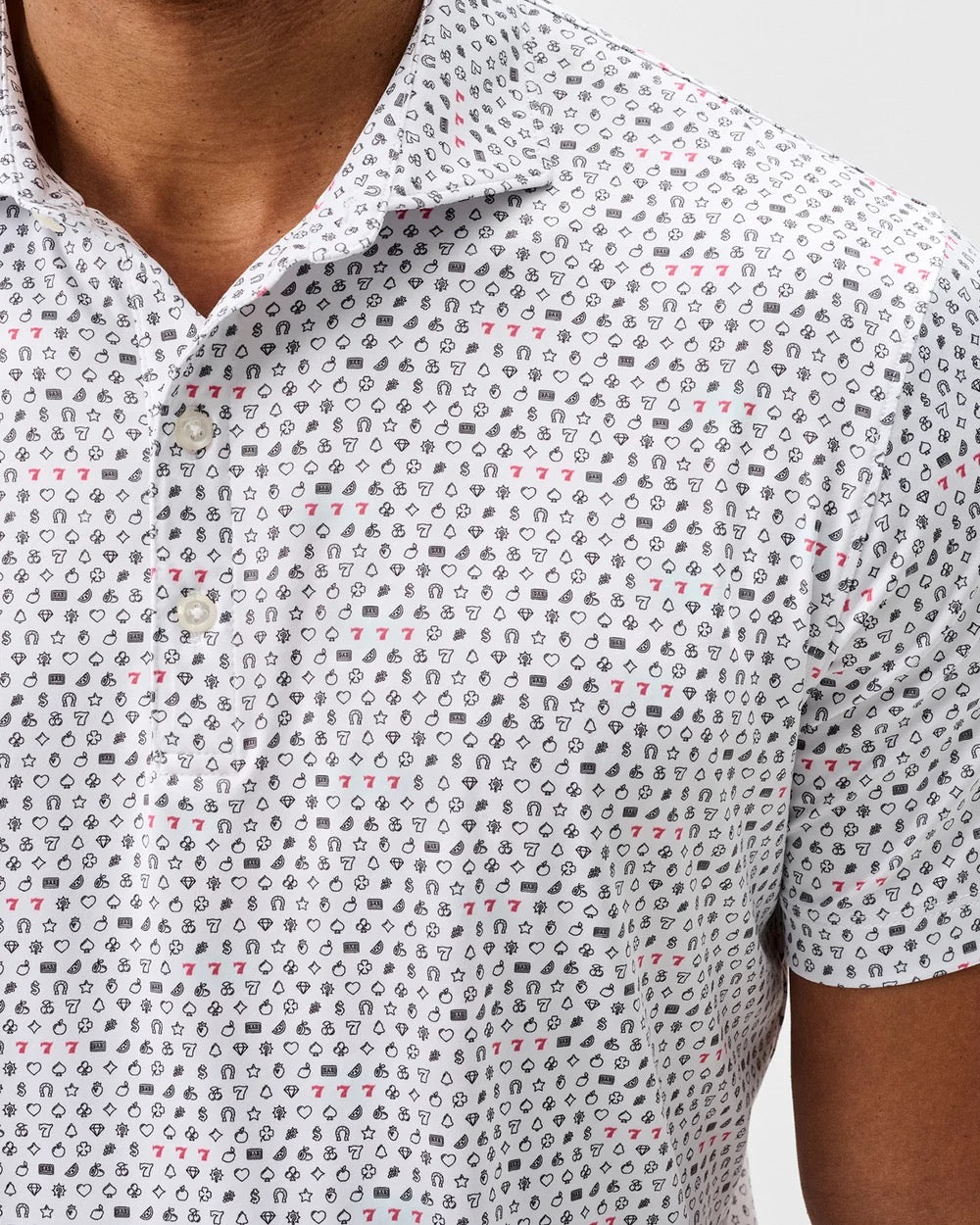Johnnie-O Performance Featherweight Polo - Lucky 7's