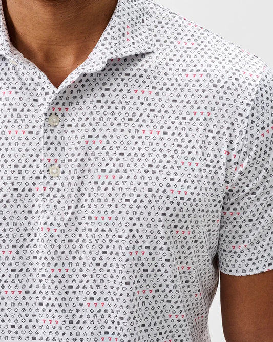 Johnnie-O Performance Featherweight Polo - Lucky 7's