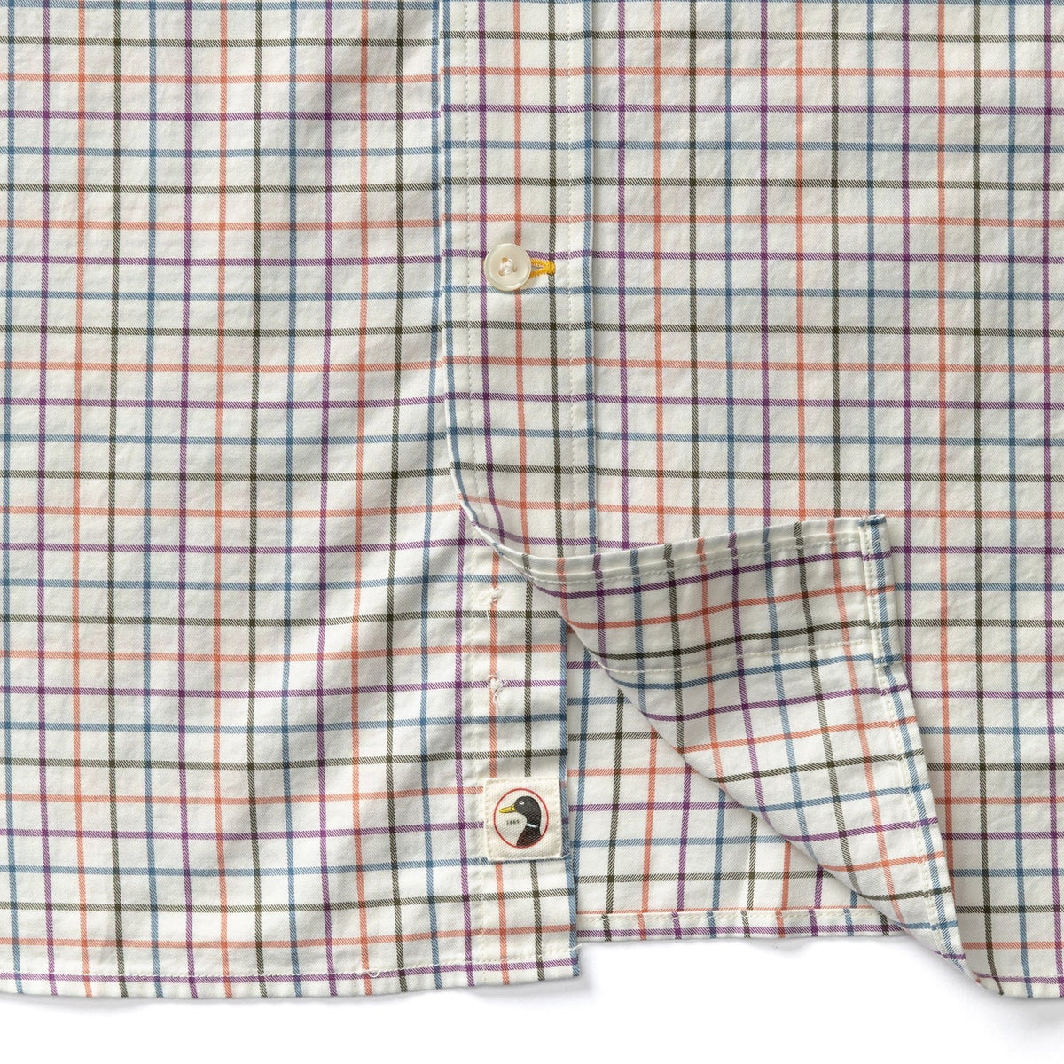 Duck Head Cotton Twill Sport Shirt - Weathered Rose