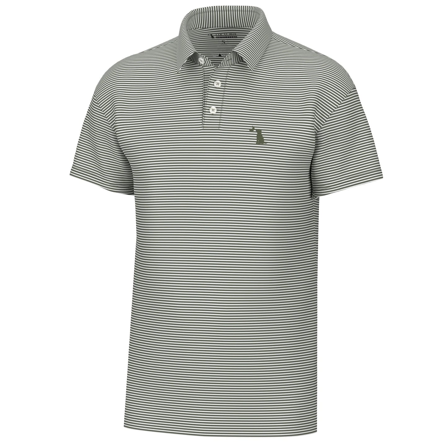 Local Boy Driftwood Polo (Dark Sage)