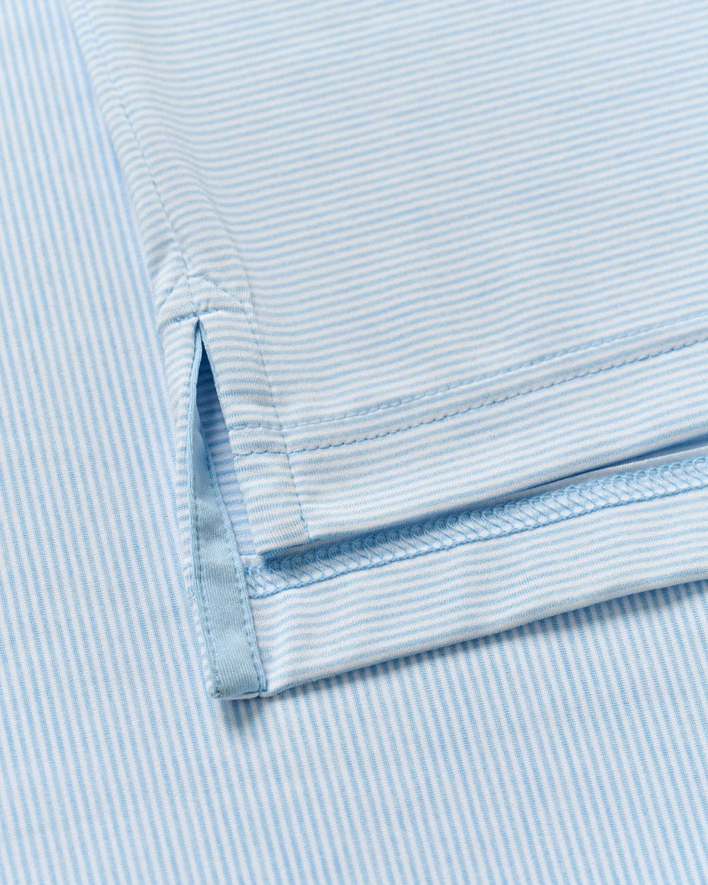 Johnnie-O Performance Jersey Polo- Lyndonn Stripe Gulf Blue