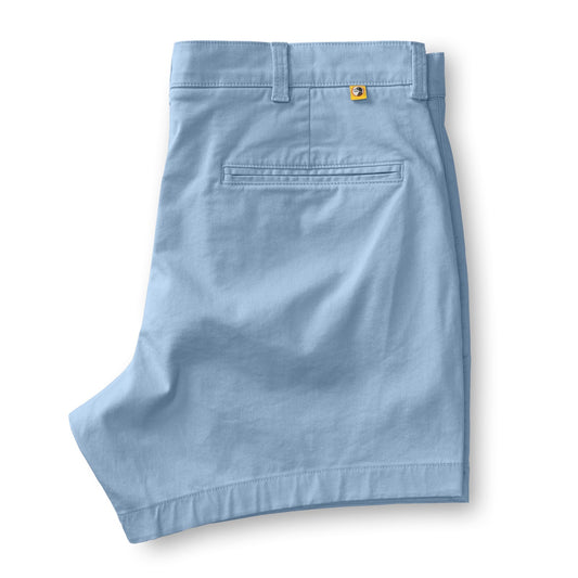 Duck Head 5" Gold School Chino Short- Chambray Blue