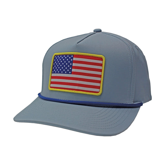 Local Boy Patriot Patch High Crown Rope Hat