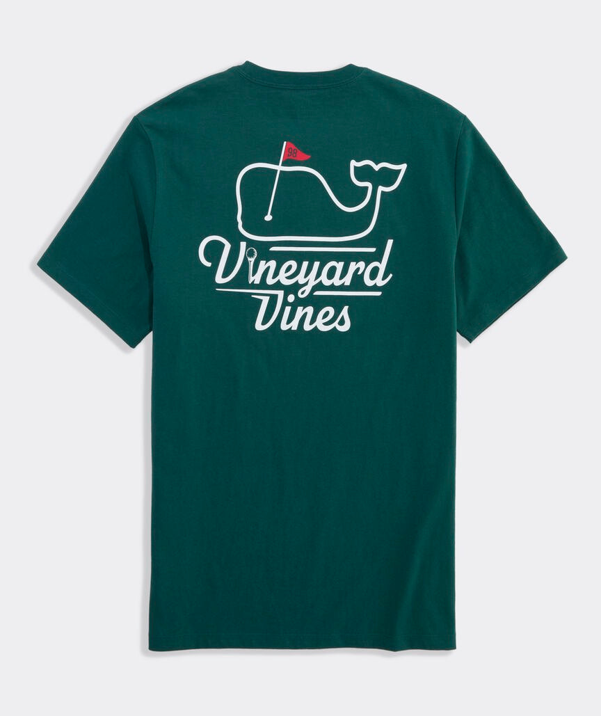 Vineyard Vines Golf Flag Short-Sleeve Tee - Charleston Green