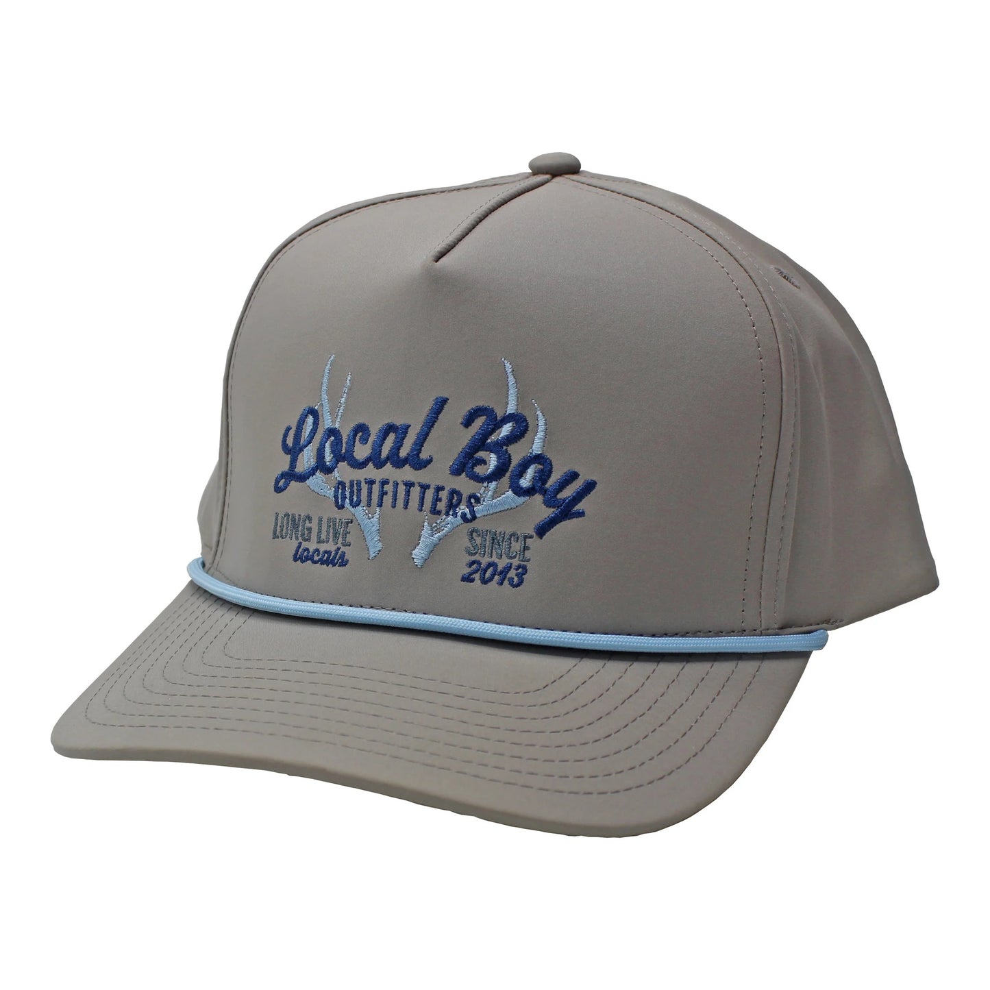 Local Boy Antler Arch High Crown Rope Hat