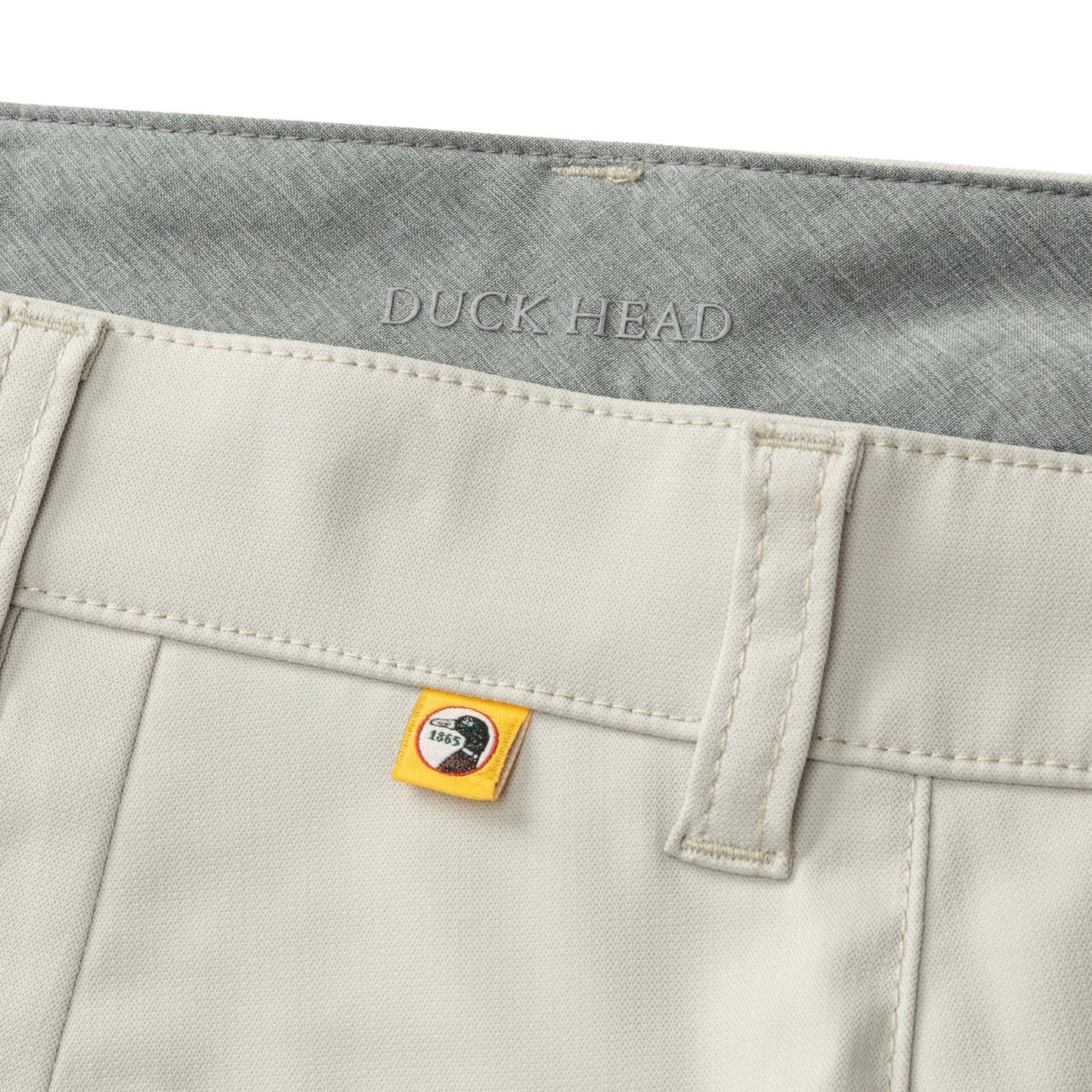 Duck Head 9" Long Drive Performance Short- Stone