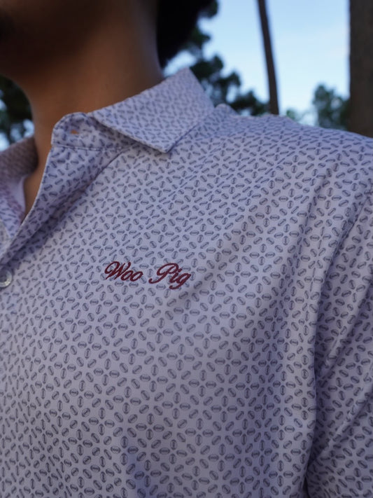 Onward Reserve Woo Pig Arkansas Football Performance Polo