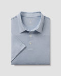 Southern Shirt Heather Madison Stripe Polo- Windsor