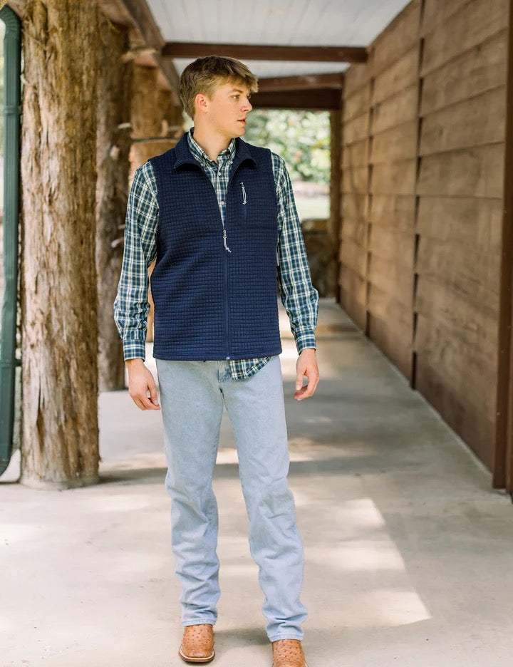 Properly Tied Delta Vest - Navy