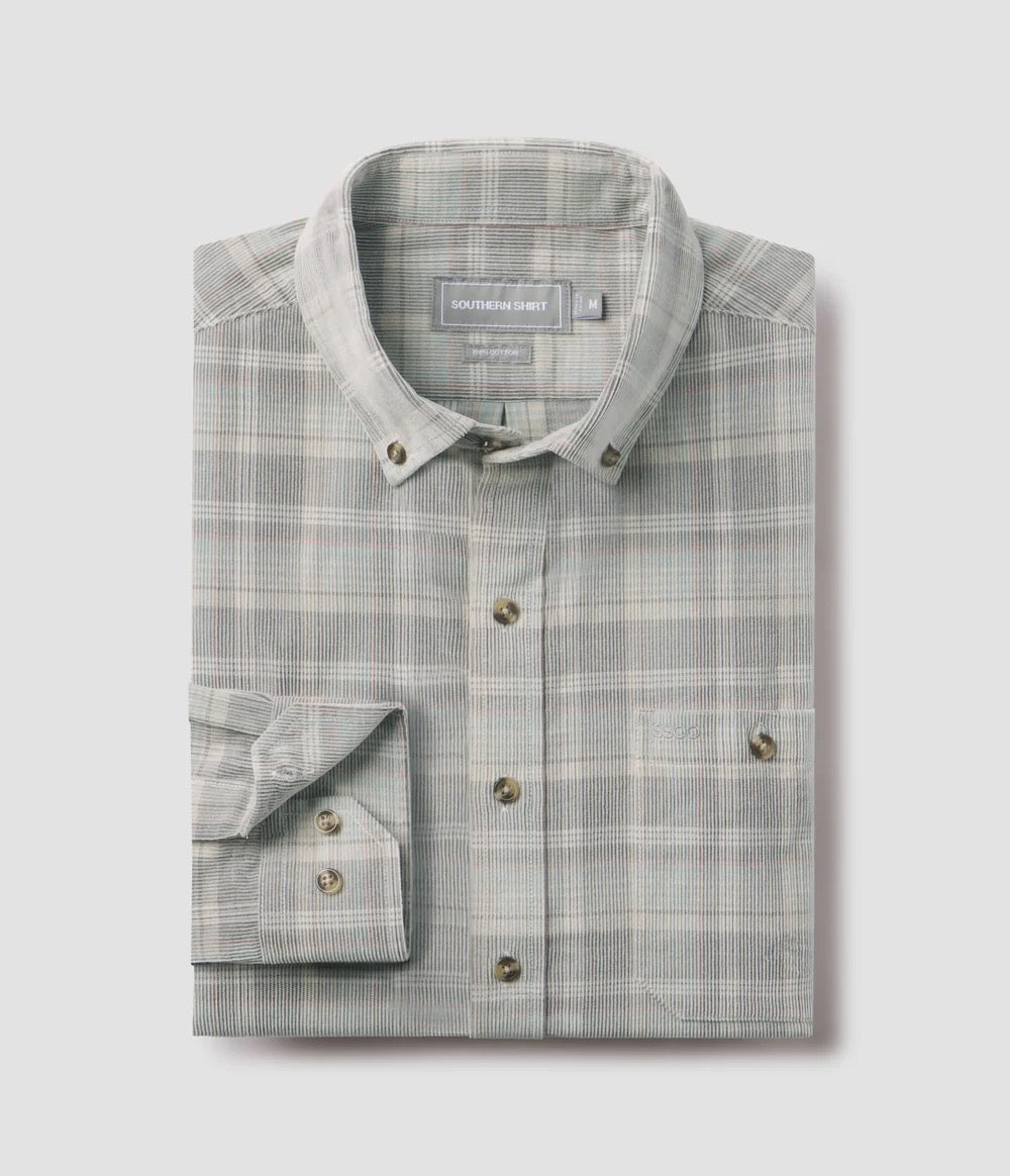 Braxton Lightweight Cord Flannel- Avondale