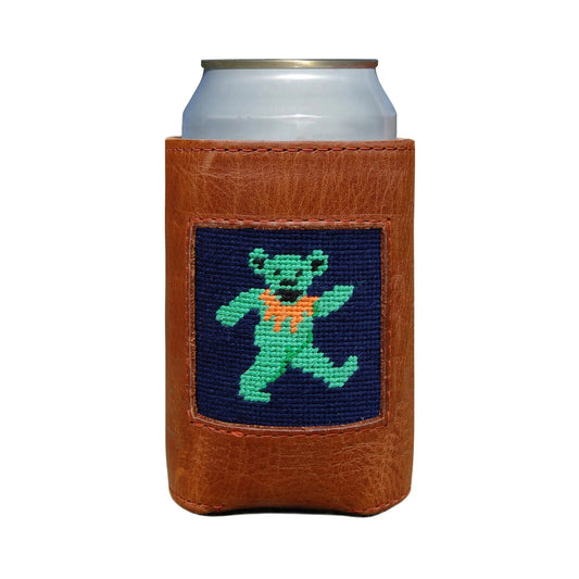 Smathers & Branson Dancing Bear Can Cooler (Dark Navy)