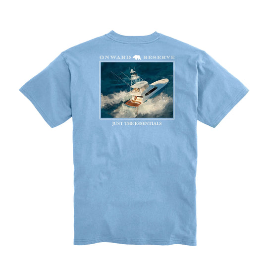 Onward Reserve Just The Essentials Tee - Sky
