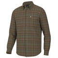 Local Boy Zeigler Stretch Flannel (Rust/Red/Green)