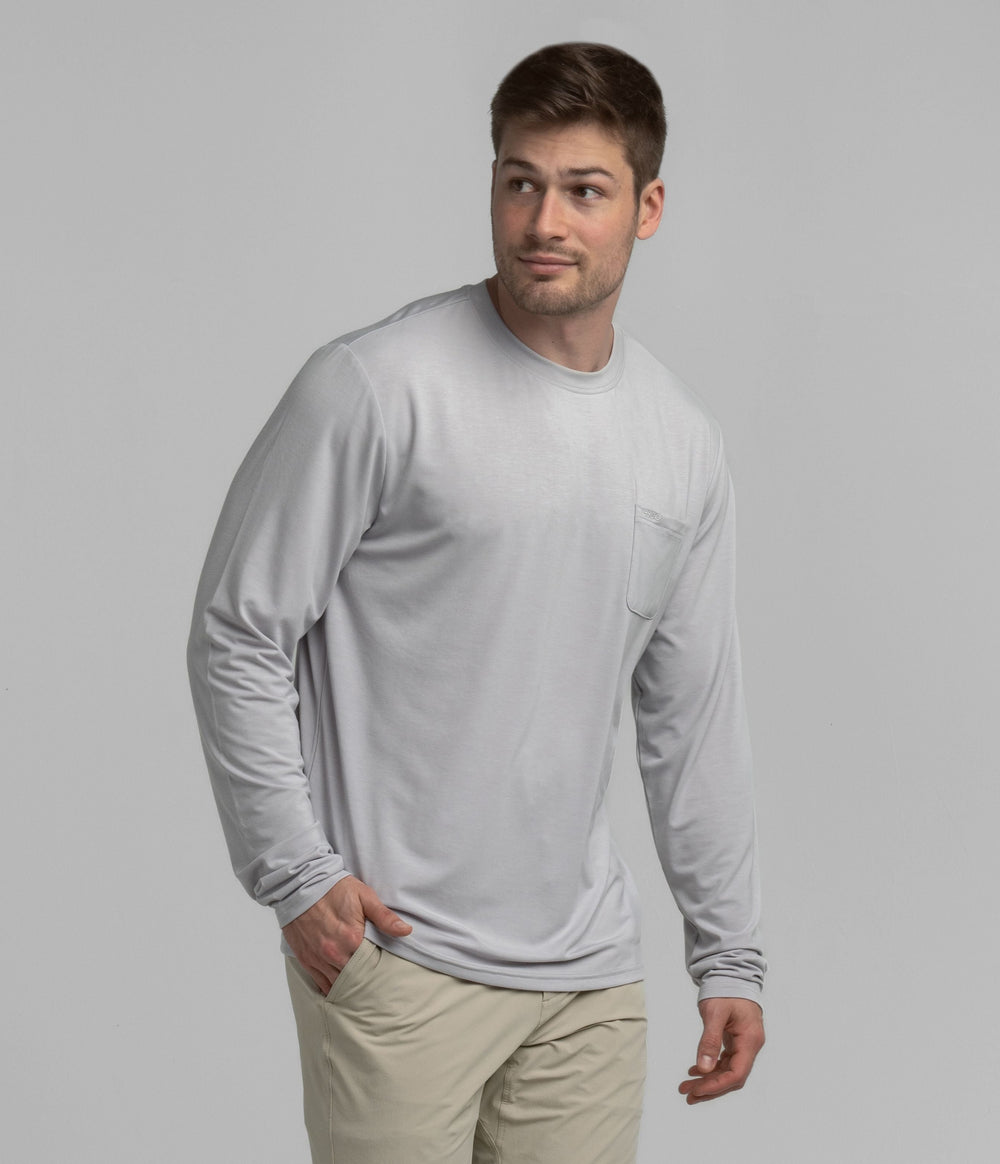 Max Comfort Pocket Tee - Stone