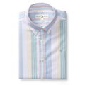 Duck Head Cotton Oxford Sport Shirt Prescott Stripe