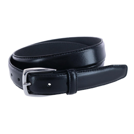 Jameson 31mm Genuine Leather Dress Belt - Black