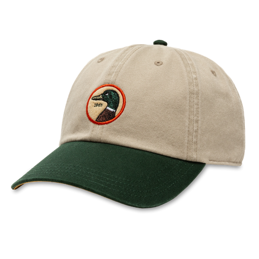Duck Head Circle Patch Twill Hat (Twill)
